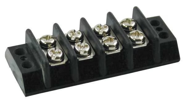 Terminal Strip, 15A, 4 Pole, 300VAC, EnjoyTool Select, Mfr#: 6ZEF4