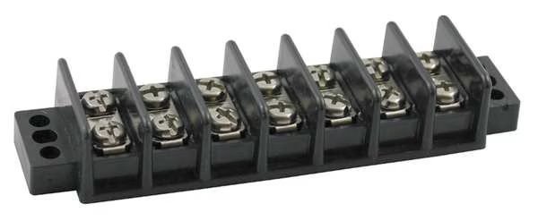 Terminal Strip, 30A, 7 Pole, 600VAC, EnjoyTool Select, Mfr#: 6ZEJ2
