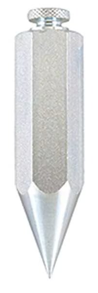 Plumb Bob, 8 oz., Steel, Nickel Plated, Johnson Level & Tool, Mfr#: 08