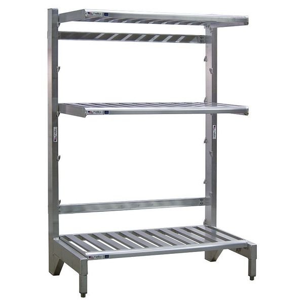 T-Bar Cantilever Shelving, 62 In. L, New Age, Mfr#: 99876
