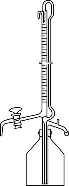 Burette, Automatic, Glass, 10ml.Grade B, Lab Safety Supply, Mfr#: 6CDR2