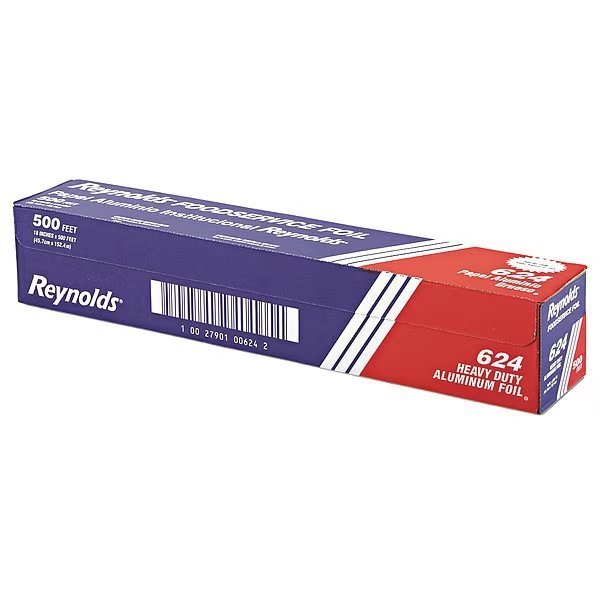 Foil Roll, Aluminum, Heavy Duty, 500 ft, 18