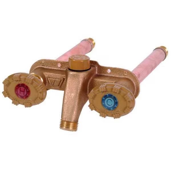 Frost Proof Dual Sillcock, Hot/Cold 10In, Woodford Manufacturing, Mfr#: 22CP-10