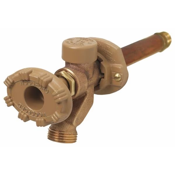Frost Proof Silcock, Anti-Siphon, 4 In., Woodford Manufacturing, Mfr#: 19CP-4