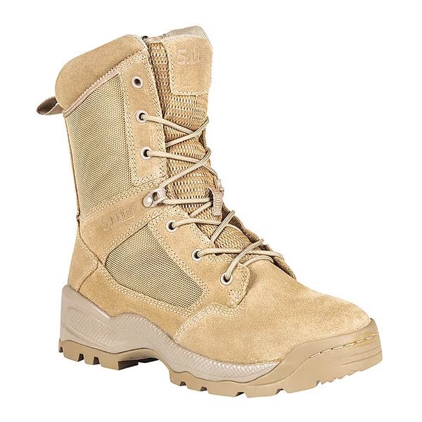 Military/Tactical Boot, 8" H, Size 6, PR, 5.11, Mfr#: 12417