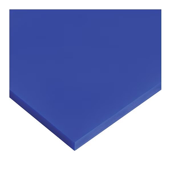 Blue Cast Acrylic Rectangle Stock 1 ft L, EnjoyTool Select, Mfr#: PS-CACC-163