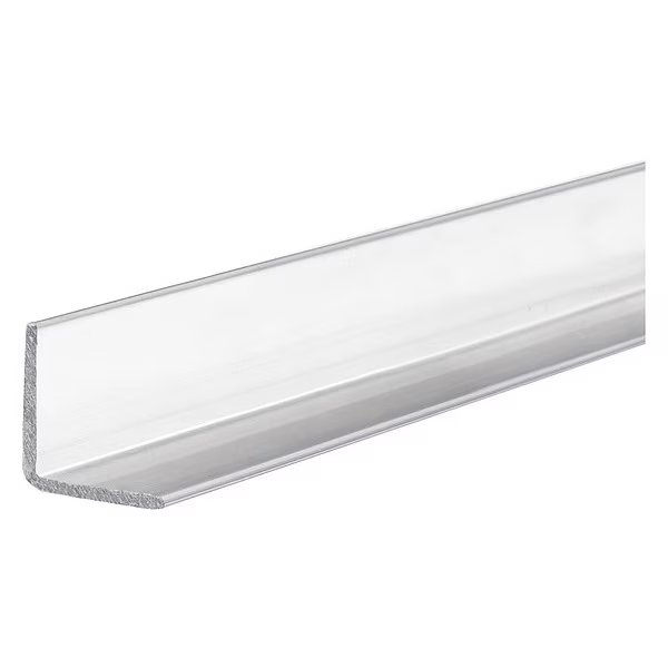 Gray Polycarbonate Angle Stock, 3 ft L, 0.05 in T, 9,700 psi, EnjoyTool Select, Mfr#: BULK-PA-PC-12