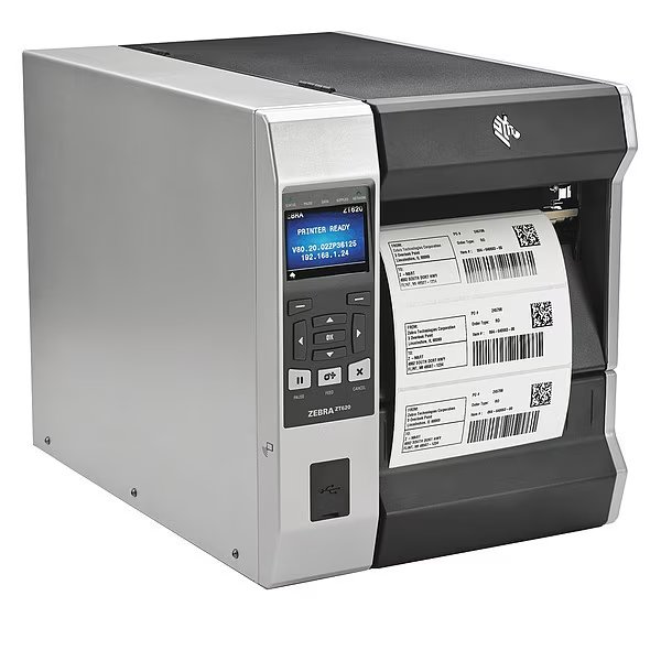 Industrial Printer, 300 dpi, ZT600 Series, Zebra Technologies, Mfr#: ZT62063-T010100Z