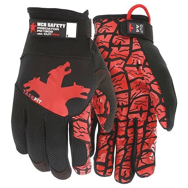 Impact Resistant Glove, XL, Full Finger, PR, Mcr Safety, Mfr#: PD1902XL