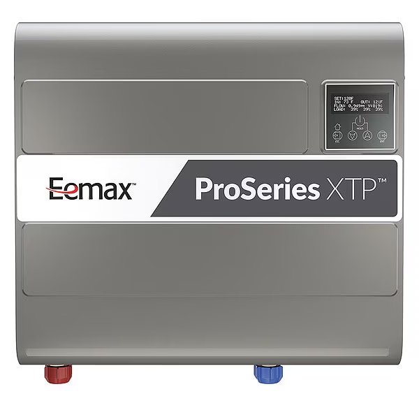 Electric Tankless Water Heater, 480V, Eemax, Mfr#: XTP036480