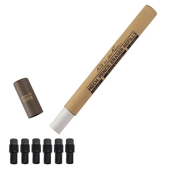Mechanical Pencil Eraser Refill, Black, Rite In The Rain, Mfr#: 13ER