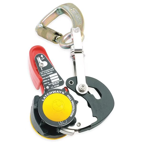 MSA LadderLatch attachments device for vertical lifeline kit, ANSI, Msa Safety, Mfr#: 3104L-00
