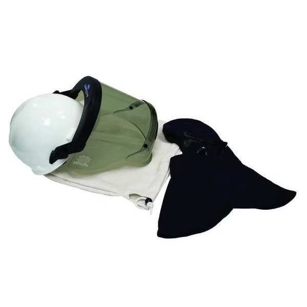 Arc Flash Head Protection Kit, Navy, Universal, HRC 2, National Safety Apparel, Mfr#: KITHP20PV