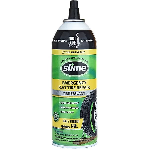 Sealant, 14 oz, Aerosol, Can, White, Slime, Mfr#: 60186