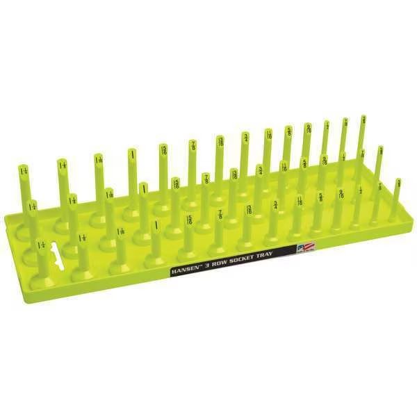 Socket Tray, Yellow, Plastic, Hansen, Mfr#: 12073