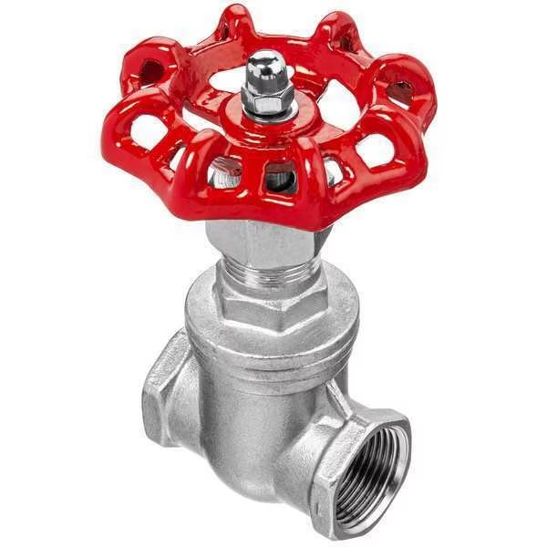 Gate Valve, 304 SS Body, Threaded Bonnet, Usa Industrials, Mfr#: ZUSA-VLV-109