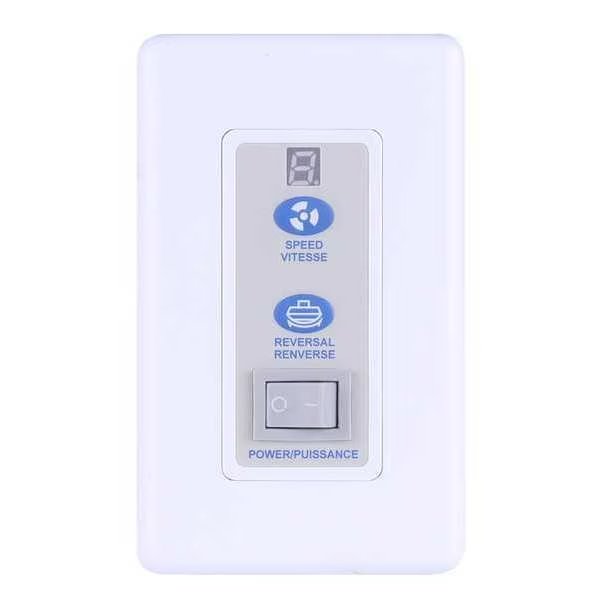 Speed Control, 3 A, Toggle/Touch Button, Canarm, Mfr#: RREM-DCQ014-W