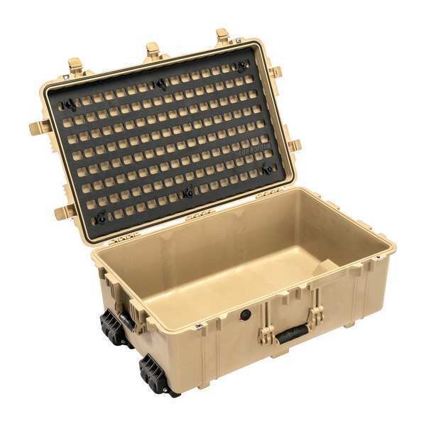 Black MOLLE Panel, Black, Plastic, 10 in, Pelican, Mfr#: 016500-5200-110