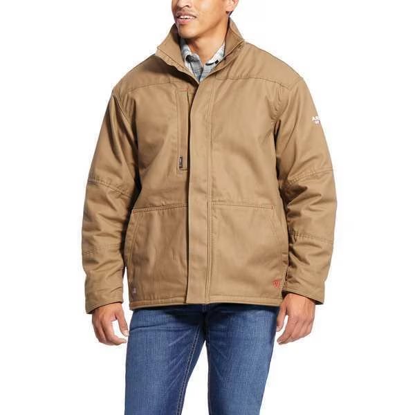 FR Insulated Canvas Jacket, Tan, XL, Ariat, Mfr#: 10024029