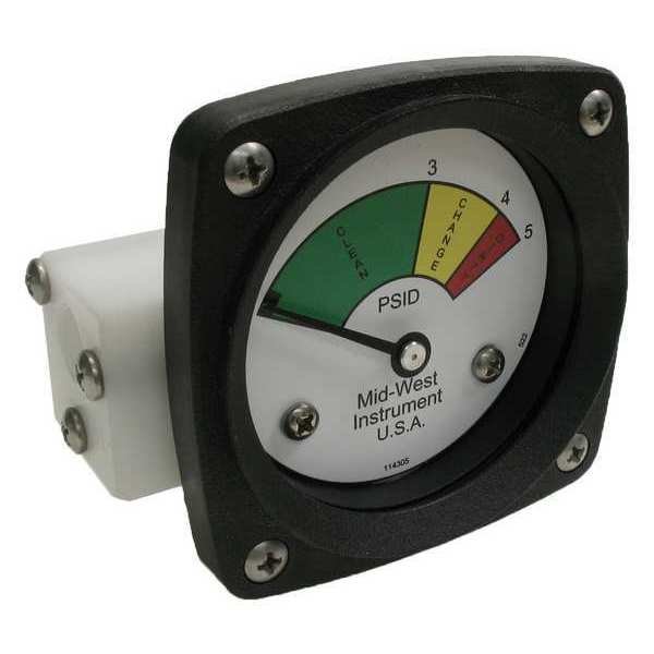 Gauge 3-Color Filter Change DP, Midwest Instrument, Mfr#: 522P-005