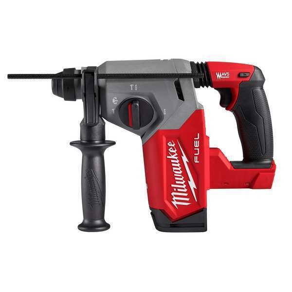 M18 FUEL Rotary Hammer, Cordless, 1 in, 18V, Pistol-Grip, Tool-Only, Milwaukee Tool, Mfr#: 2912-20