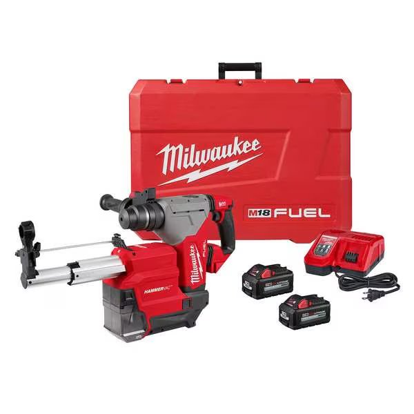 M18 FUEL 1-1/8 in. SDS-Plus Rotary Hammer with ONE-KEY Kit with HAMMERVAC Dedicated Dust Extractor