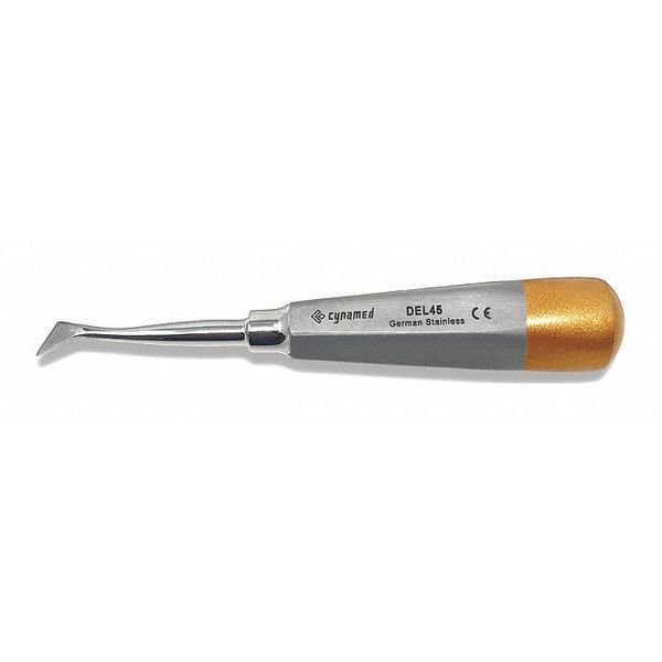Dental Elevator, DEL 45, Gold, Cynamed, Mfr#: CYZR-0828