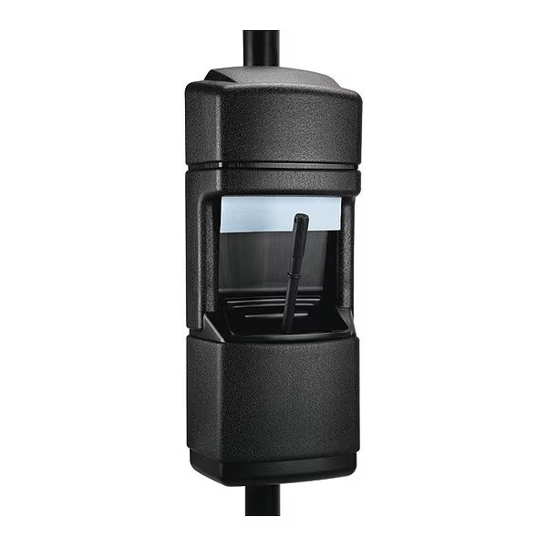 Cove Isle Pole-mounted WSC, Black, Commercial Zone Products, Mfr#: 750801