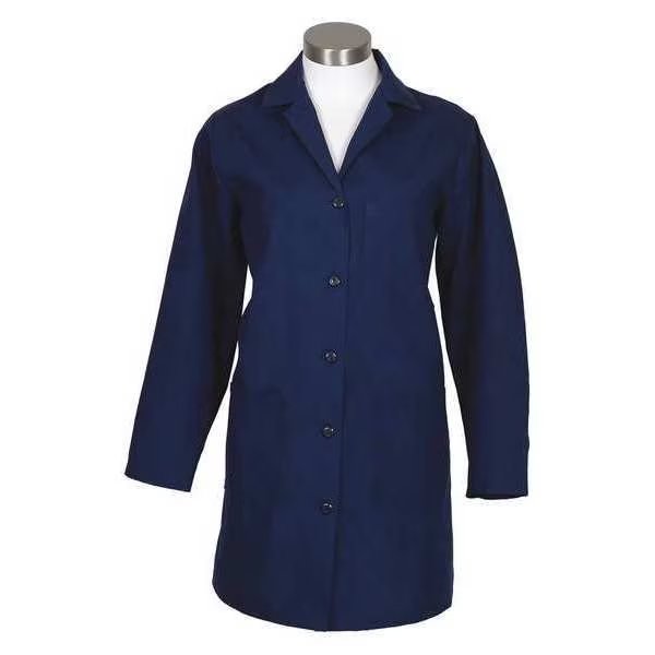 Lab Coat, Female, Navy, L1XS, Fame Fabrics, Mfr#: 83356