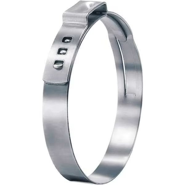 Hose Clamp, Stpls, 1-Ear, 25.4-28.6mm, SS, Oetiker, Mfr#: HCS1E-0286-7-SS/B