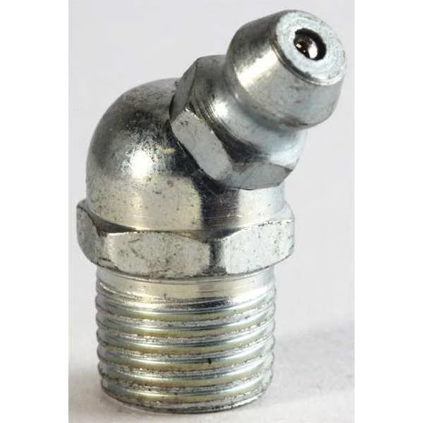 Grease Fttng Zerk, 45 deg, 1/8