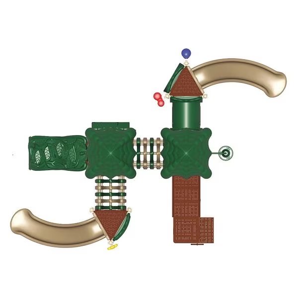 Pike's Peak Playground, Natural, Ultraplay, Mfr#: UPLAY-014-N