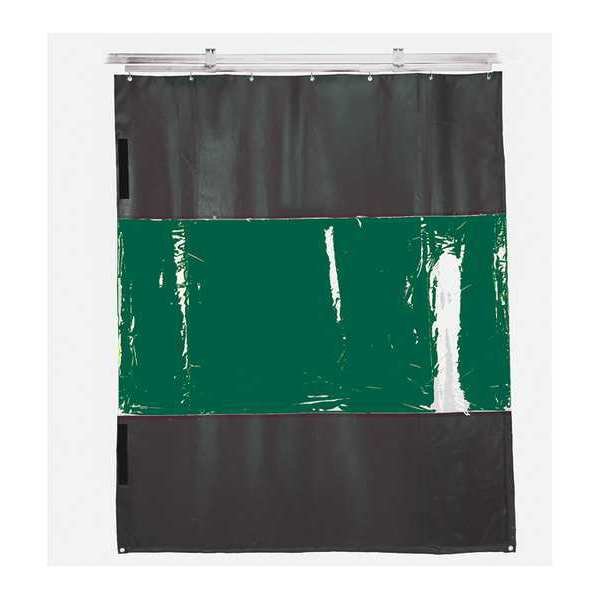 Weld Curtain, Green, 12" W x 8" H, Tmi, Mfr#: CU1856-1208