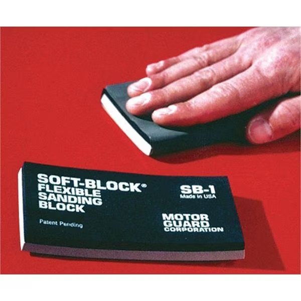 Sanding Block Soft Block Flexible, Motor Guard, Mfr#: SB-1