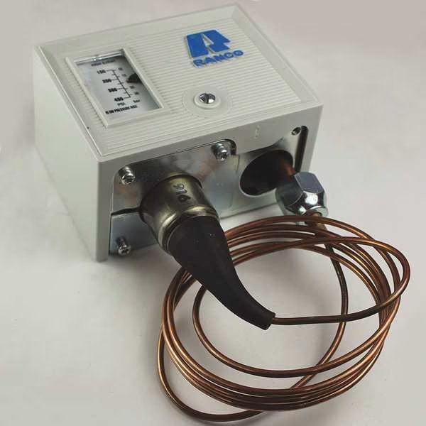 Hi Pressure Switch, 150-450 psi, 48" Cap, Ranco, Mfr#: O16-200