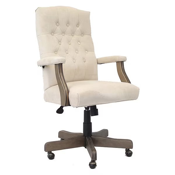 Executive Chair, Fixed, Champagne, Boss, Mfr#: B905DW-CMP