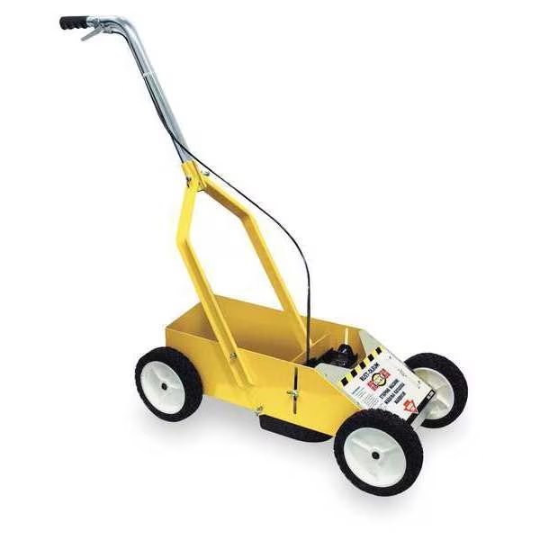 High Performance Paint Striping Machine, Adjustable Line Width 2-4 in, Multi-Terrain Wheels, Steel, Rust-Oleum, Mfr#: 2395000