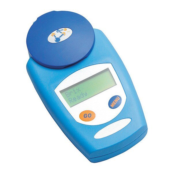 Refractometer, Digital, Programmable, 0-56 Brix, Eriez, Mfr#: 84-1070E