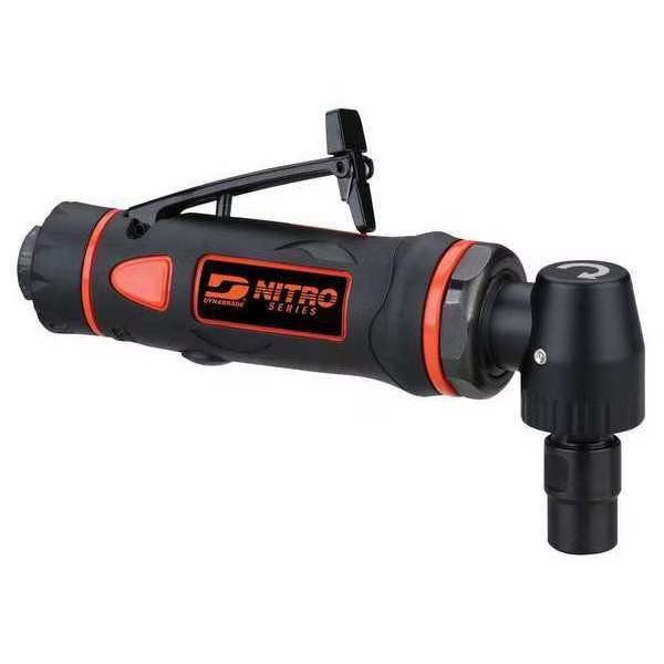 Die Grinder, 1/4 in NPT Female Air Inlet, 1/4 in Collet, Medium Duty, 18,000 RPM, 0.3 hp, Dynabrade, Mfr#: DGR31
