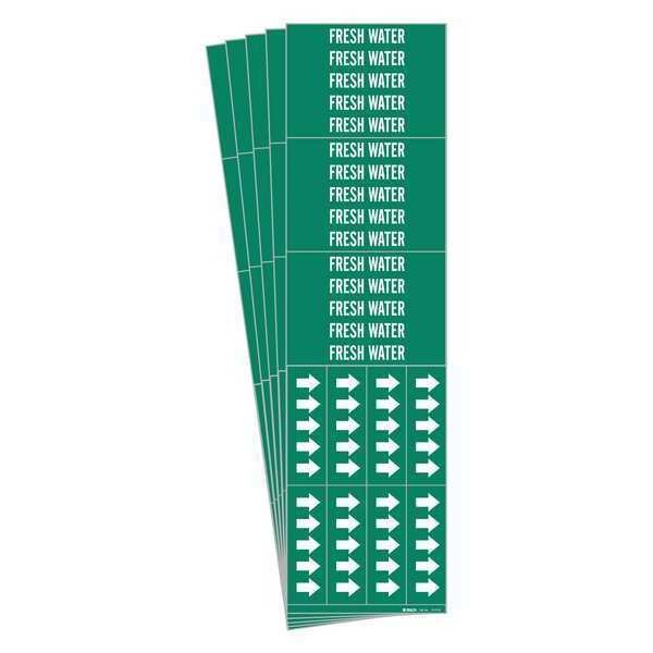 Pipe Marker, PK5, 7113-3C-PK, Brady, Mfr#: 7113-3C-PK