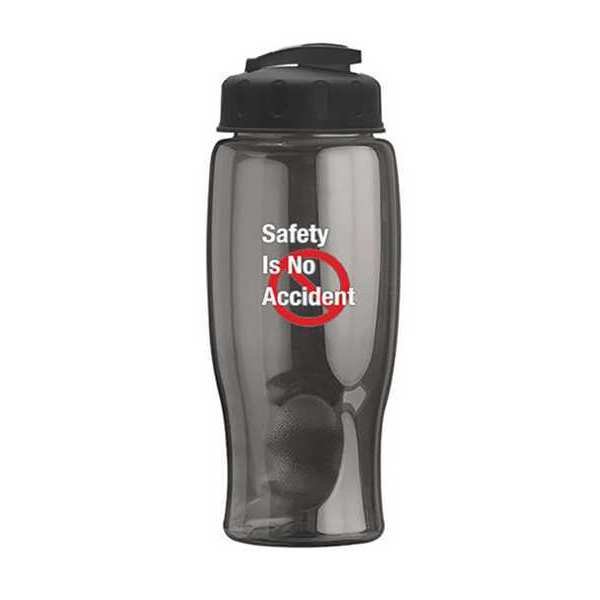 Water Bottle, 27oz., Gray, Quality Resource Group, Mfr#: TB27UGF