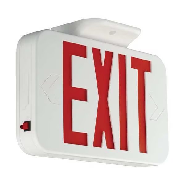 LED Lighted Exit Sign, Compass, Mfr#: CCRGRCB