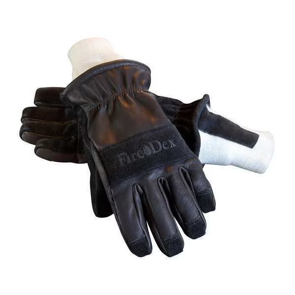 Leather Glove, Knitwrist Cuff, Fire-Dex, Mfr#: G2NMD