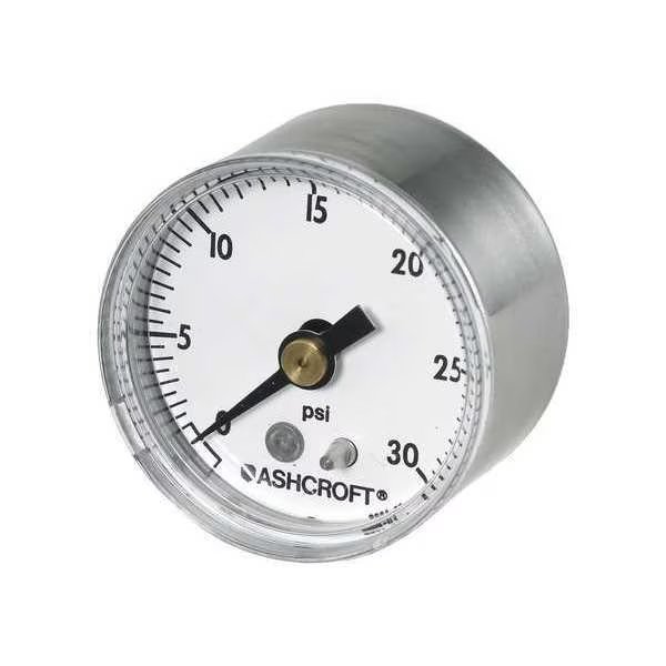 Pressure Gauge, Ashcroft, Mfr#: 125753 (15W1005SH01B160#)