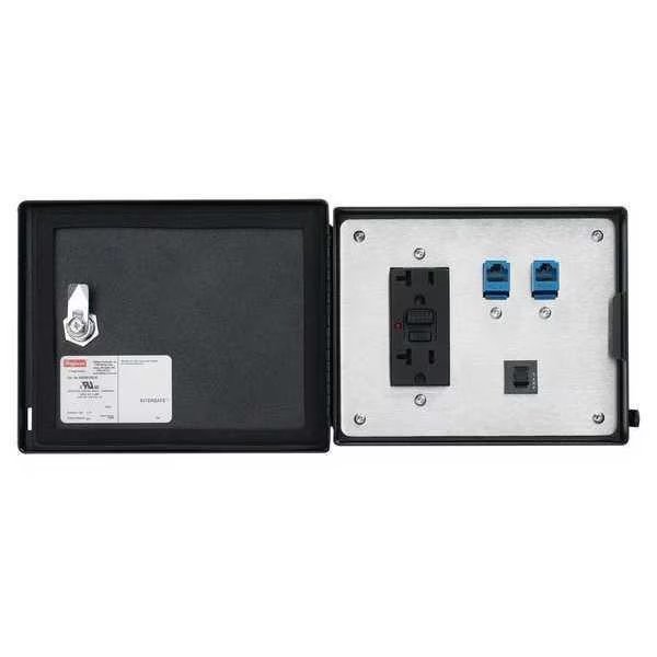 Intersafe Data Interface Ports for Ether, Nvent Hoffman, Mfr#: HGF5ETHETHCC