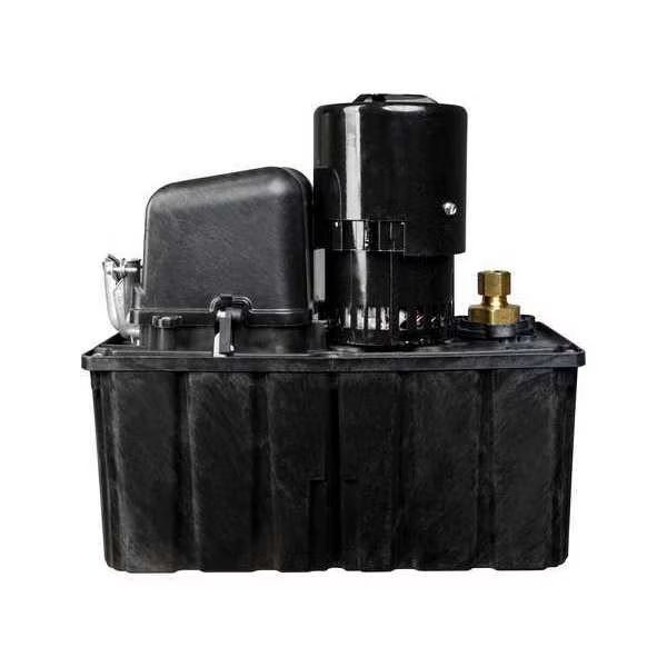 Condensate Pump, 1 gal, 1/3 hp, 115V AC, Little Giant Pump, Mfr#: 553160101