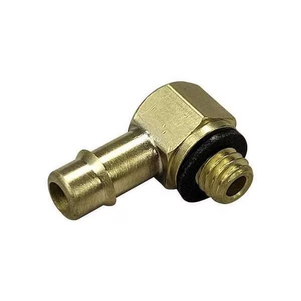 Mini Barb Fitting, SS, 15/16 in L, Mem-Co, Mfr#: 1/2BSPP-LB3-O-V-316SS