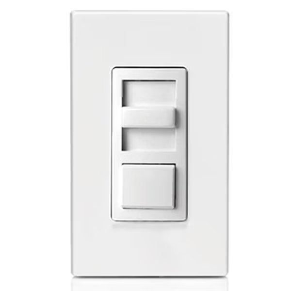 Dimmer, 1-Pole/3-Way, 277VAC, Fluorescent, Leviton, Mfr#: IPX06-70Z