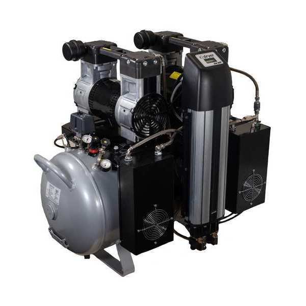 Air Compressor, 4 hp, 23.78 L, 7 cfm, Jun-Air, Mfr#: 1203730