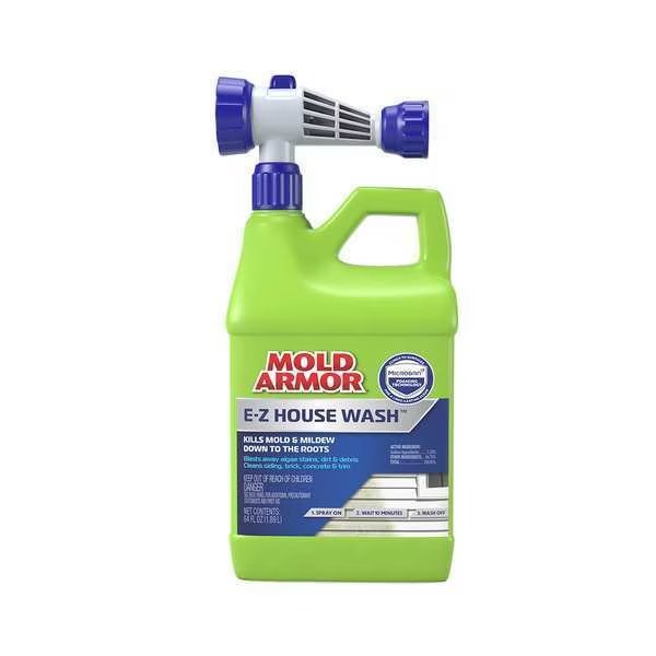 Liquid Mold and Mildew Remover, Hose End Connection Bottle, Mold Armor, Mfr#: FG511M